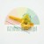 Yellow plastic mounting head protector Type AP with dimensions