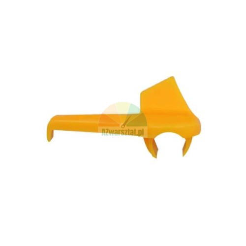 Yellow plastic mounting head protection cover Type K for tire changer