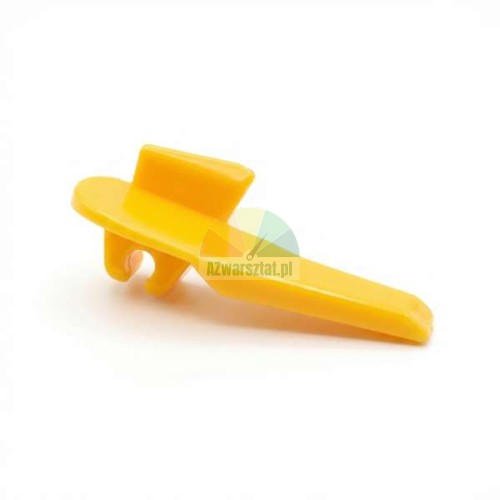 Yellow plastic mounting head protector Type AR for tire changer rim protection