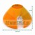 Orange plastic cone with 12.6 cm diameter