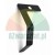Matte black metal S-shaped mounting bracket with a hole.