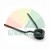 Black steel torsion spring on a white background