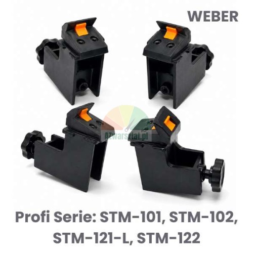 Motorcycle adapter set for Weber tire changer jaws Profi Serie STM-101, STM-102, STM-121-L, STM-122