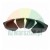 A set of four black plastic mounting feet for a car roof rack system, shown on a plain white background.