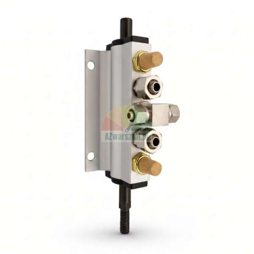 Pneumatic air distributor bead breaker pedal valve for tire changer