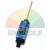 Dianqi ME-9101 mini limit switch with a flexible coil spring rod actuator and blue housing
