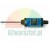 Dianqi ME-9101 mini limit switch with a flexible spring rod actuator and blue housing.
