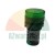 Green LED signal lamp 22 mm AC/DC 24V
