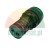 Green LED indicator signal lamp AD16-22D/S23 AC/DC 24V with screw terminals.
