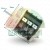 Single-speed rotary switch LW15-16 for tyre changer with dimensions 70 mm by 82.5 mm.