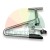 Heavy-duty metal clamp with a T-bar screw handle and black rubber protective pads on the jaws to prevent material damage.