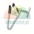 Metal tile and glass breaking clamp with a T-handle screw mechanism and black rubber protective caps on the jaws.