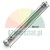 Steel piston rod for fender cylinder, length 40 cm, with nuts