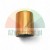 Metal sleeve bushing with a copper-colored outer surface on a white background.