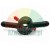 Quick release wing nut for wheel balancer with red release triggers, front view on a white background.