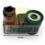Black 24V DC lowering valve coil with a 13 mm inner diameter and 74 mm length.