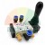 AirTAC pneumatic hand lever valve model 4H230C-06 with a black handle, blue push-in fittings, and brass silencers on a white background.
