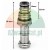 Lowering valve for 16mm G22mm solenoid coil with dimensions