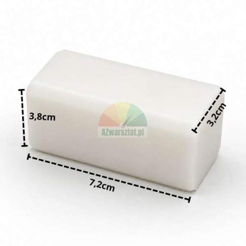 Lift slider block with dimensions 7.2 x 3.8 x 3.2 cm