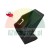 Black plastic wall mount bracket, angled holder stand
