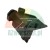 Black plastic mounting element with marked dimensions: width 5.6 cm and depth 2.6 cm.