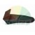 Black, long plastic clamping jaw protector, shaped plastic cover
