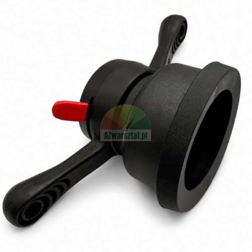 40mm quick release wing nut with alloy wheel adapter for wheel balancer