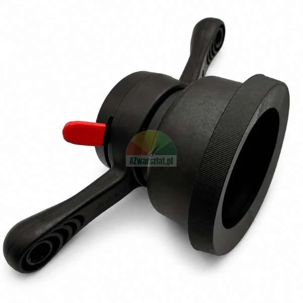 40mm quick release wing nut with alloy wheel adapter for wheel balancer