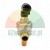 Quick exhaust valve with a push-in fitting, brass thread, and sintered bronze silencer on a white background.