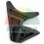 Black plastic pressing triangle for tyre changer helper arm