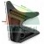 Clamping triangle for tyre changer helper arm with dimensions 10 cm and 96 mm.