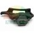 Black plastic mounting head for tire changer, 28 mm diameter.