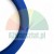 Blue UN hydraulic seal with dimensions 50x60x6 mm showing the embossed text UN 50 60 6