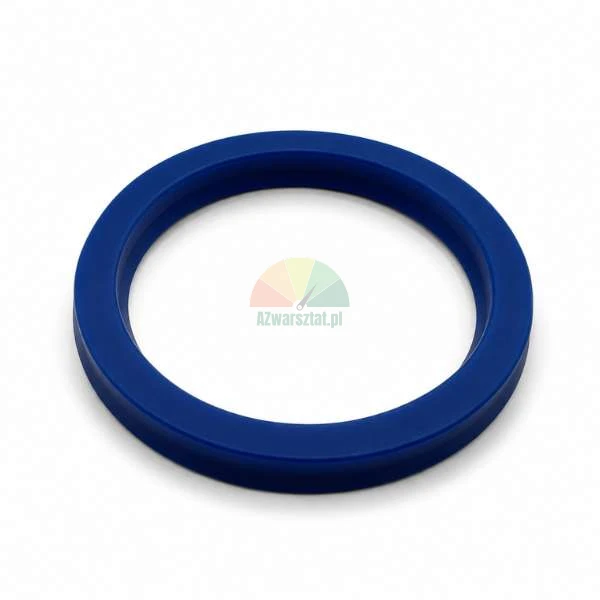 Blue polyurethane hydraulic cylinder seal UN 45x55x6.