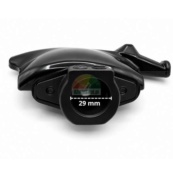 Black composite demount head with 29 mm hole diameter