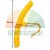 Large yellow rim protector 23 cm long with string