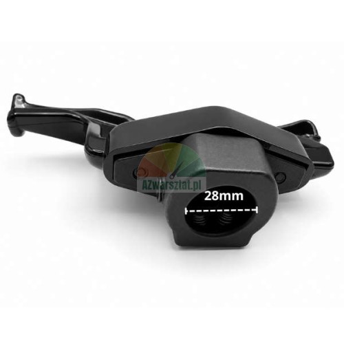 Black 28mm composite mounting head for tire changer