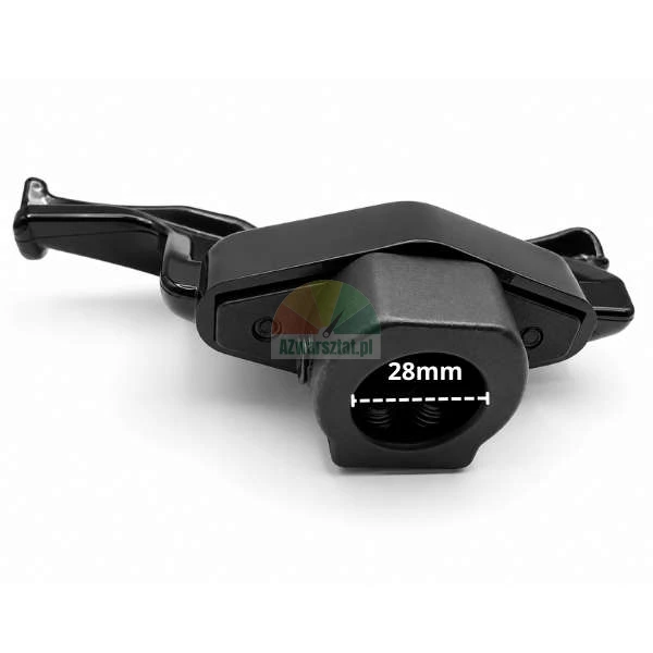 Black 28mm composite mounting head for tire changer