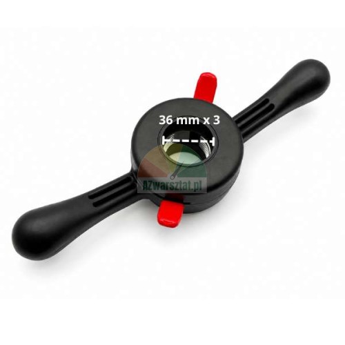 Quick-release pressure cup nut 36mm x 3 for wheel balancer