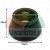 Black cone 40mm, second smallest with dimensions 5.2cm to 7.8cm and height 3.8cm.