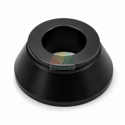 Black 40mm centering cone (second largest) with a range of 7cm - 10.5cm for wheel balancer