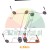 Routing diagram of 4.56m steel cable for Launch TLT440W TLT440 four-post lift.