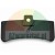 Black plastic cover for a rebounder scoop with a mounting hole