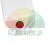 White plastic tank with a black connector and a red cap on the side.