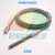 Steel cable for Golemtech Z235 lift, replacement wire rope with threaded stud
