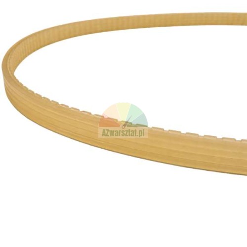 Yellow wheel balancer motor drive belt, 93cm long.