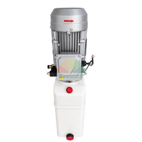 Complete 3.0 kW 380 V hydraulic power unit for car lift with electric motor and oil tank