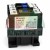 Three-phase AC contactor model CJX2-18 in black casing with technical specification label and screw terminals on white background.