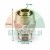 Metal fitting for 12 mm tube with 12.7 mm male thread and dimensions