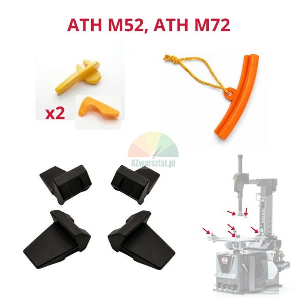Service kit for the ATH-Heinl M52 M72 tyre changer